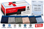 Pack of 6 Mens Bamboo Trunks Soft Breathable Comfort Boxer Underwear